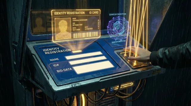 东升国际 赛博身份认证终端界面